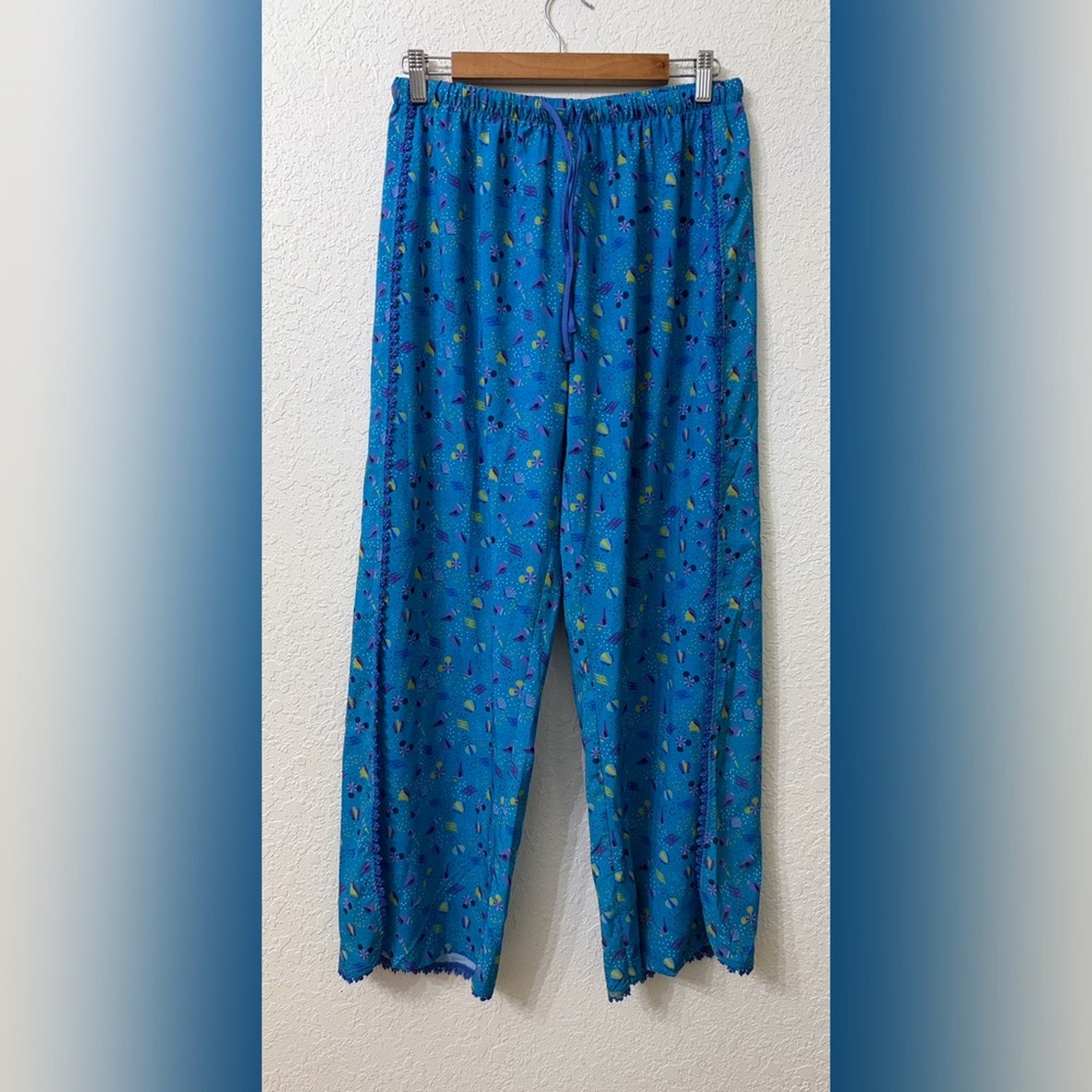 Rare Limited Edition Disney Little Mermaid High Slit Pants - M